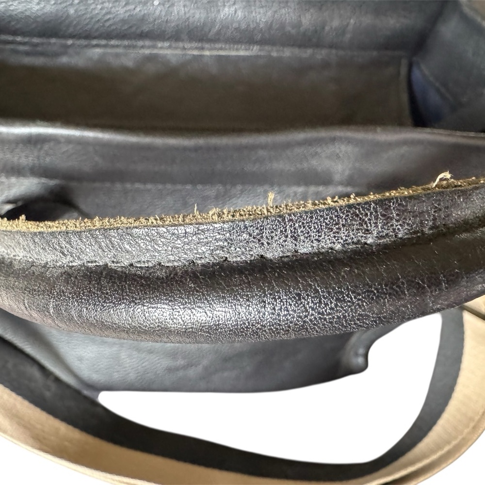 Parker Thatch | Parker Mimi Saddle Bag 🖤Black Pebble Leather🖤EUC - Picture 11 of 11